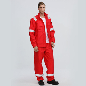 工厂出售橙色耐火消防服消防安全服工作服制服