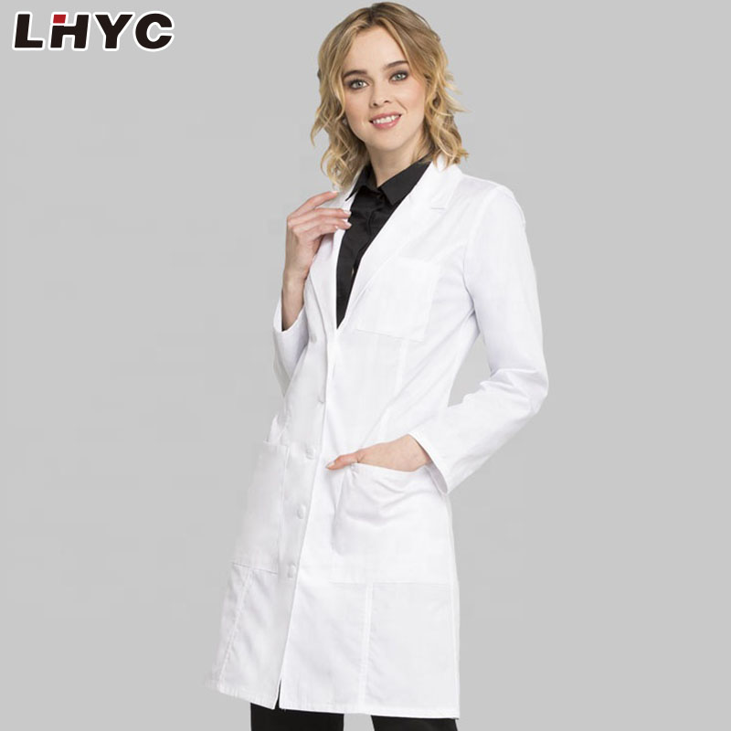 高品质常规专业实验室外套白色实验室外套诊所医院