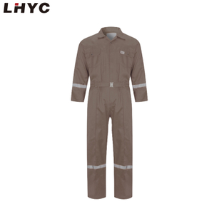 工厂安全工作服定制标志建筑工人高能见度反光棉工作服