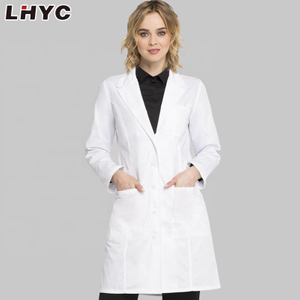 高品质常规专业实验室外套白色实验室外套诊所医院