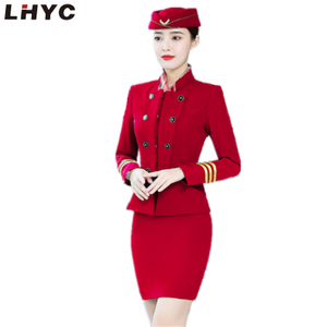 女空姐服装时尚性感航空公司空姐制服