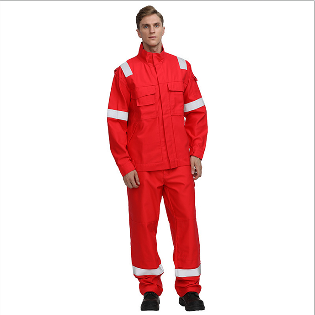 工厂出售橙色耐火消防服消防安全服工作服制服